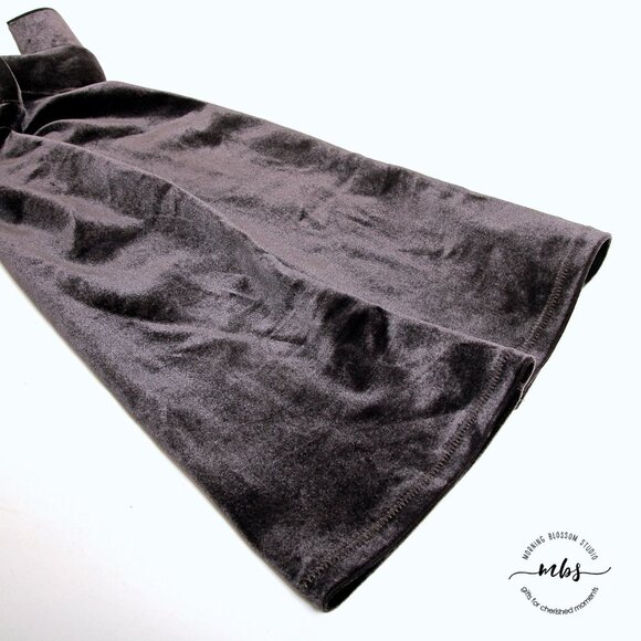 Steve Madden Isaac Velvet Over the Knee Boots Black Women Size 7 - Picture 11 of 12